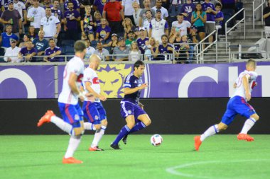 Orlando City, 24 Ağustos 2016 'da Orlando Florida' daki Kamp Dünyası Stadyumunda Toronto FC 'ye ev sahipliği yaptı..
