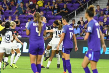 Orlando Pride, 23 Mayıs 2018 'de Orlando Florida' daki Exploria Stadyumu 'nda Kuzey Carolina Cesareti' ne ev sahipliği yapmaktadır..  