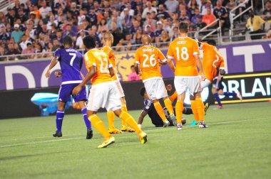 Orlando City SC, 8 Temmuz 2016 'da Orlando Florida' daki Camp World Stadyumu 'nda Houston Dynamo' ya ev sahipliği yaptı..