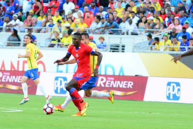 Brezilya, 8 Haziran 2016 tarihinde Orlando Florida 'daki Copa America Centenario' da Haiti ile karşılaştı..