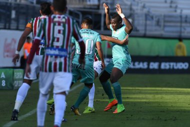 Fluminense, Florida Kupası 'nda 15 Ocak 2018' de Orlando Florida 'da oynanan Spektrum Stadyumu' nda Barcelona SC 'ye karşı..  