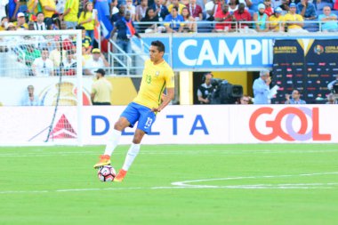 Brezilya, 8 Haziran 2016 tarihinde Orlando Florida 'daki Copa America Centenario' da Haiti ile karşılaştı..