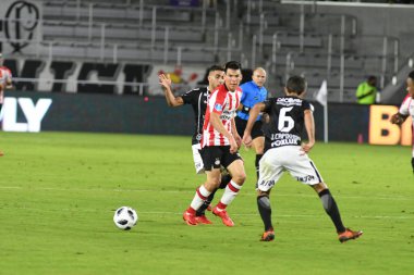 Korintliler, 10 Ocak 2018 'de Orlando City Stadyumu' nda düzenlenen Florida Kupası 'nda PSV Eindhoven' a karşı..  