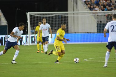 Paris Saint-Germain, Tottenham Hotspur 'a karşı 22 Temmuz 2017' de Orlando Florida 'daki Citrus Bowl' da.   