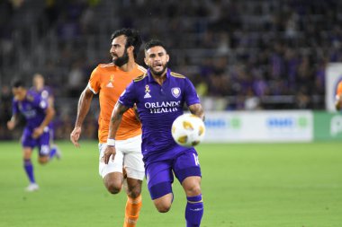 Orlando City SC, 22 Eylül 2018 'de Florida Exploria Stadyumu' nda Houston Dynamo 'yu ağırladı..