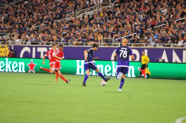 Orlando City SC, 8 Mayıs 2015 'te Florida' daki Kamp Dünyası Stadyumu 'nda Los Angeles Galaksisi' ne ev sahipliği yaptı..