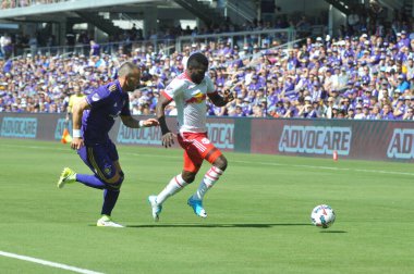 Orlando City SC, 9 Nisan 2019 'da Orlando, Florida' daki Citrus Bowl 'da New York Red Bulls' a ev sahipliği yapıyor..  