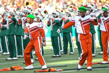 Orlando, Florida 'daki Kamp Stadyumu' nda 2018 Yıllık Florida Klasikleri (BCU vs FAMU) - 17 Kasım 2018. 