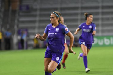 Orland Pride, 25 Ağustos 2018 'de Orlando Florida' daki Exploria Stadyumu 'nda Chicago Red Stars' a ev sahipliği yapıyor..