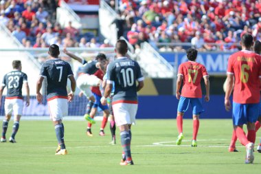Kosta Rika, Copa America Centenario sırasında Paraguay ile Orlando Florida 'daki Dünya Kampı Stadyumu' nda karşılaştı..