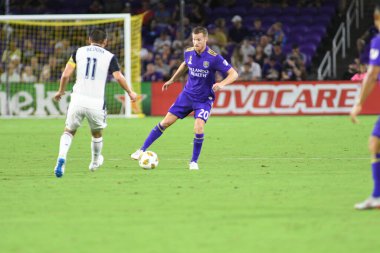 Orlando City SC 1 Eylül 2018 'de Florida Exploria Stadyumu' nda Philadelphia Union 'a ev sahipliği yaptı. Fotoğraf: Marty Jean-Louis