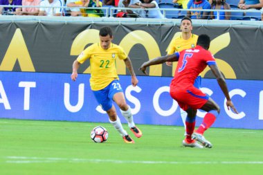 Brezilya, 8 Haziran 2016 tarihinde Orlando Florida 'daki Copa America Centenario' da Haiti ile karşılaştı..