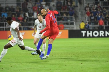 Amerikan Futbol Takımı 15 Kasım 2019 Cuma günü Orlando Florida 'daki Exploria Stadyumu' nda oynanan Concacaf Uluslar Ligi karşılaşmasında Kanada 'ya ev sahipliği yapmaktadır.