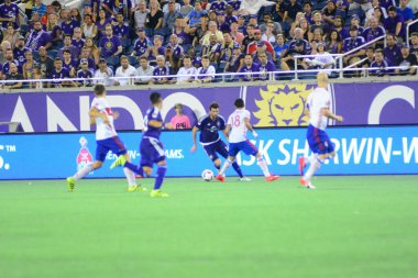 Orlando City, 24 Ağustos 2016 'da Orlando Florida' daki Kamp Dünyası Stadyumunda Toronto FC 'ye ev sahipliği yaptı..