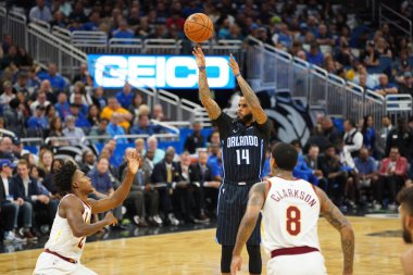 Orlando Magic, Orlando, Florida 'daki sezon açılışında Cleveland Cavaliers' ı Amway Center 'da ağırlıyor..