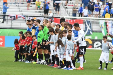 13 Ocak 2018 'de Orlando Florida' daki Spektrum Stadyumu 'nda düzenlenen Florida Kupası' nda Korucular Corinthianlara karşı..