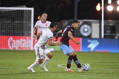 Real Salt Lake, 12 Temmuz 2020 'de Orlando Florida' da düzenlenen MLS Sırt Turnuvası sırasında Colorado Rapids ile karşı karşıya.
