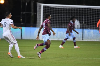 Real Salt Lake, 12 Temmuz 2020 'de Orlando Florida' da düzenlenen MLS Sırt Turnuvası sırasında Colorado Rapids ile karşı karşıya. 