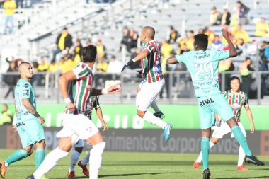 Fluminense, Florida Kupası 'nda 15 Ocak 2018' de Orlando Florida 'da oynanan Spektrum Stadyumu' nda Barcelona SC 'ye karşı..  