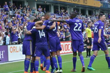 Orlando City, 31 Mart 2018 'de Orlando Florida' daki Exploria Stadyumu 'nda New York Red Bulls' a ev sahipliği yaptı..  