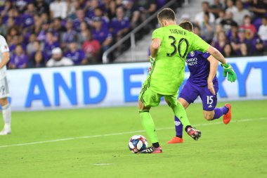 Orlando City 20 Şubat 2019 Çarşamba günü Orlando Fl 'daki Orlando City Stadyumu' nda New England 'a ev sahipliği yaptı. 