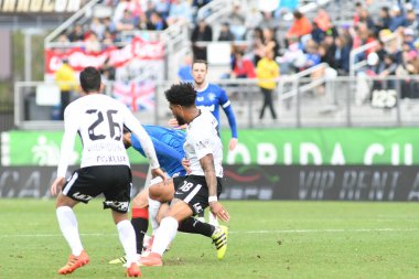 13 Ocak 2018 'de Orlando Florida' daki Spektrum Stadyumu 'nda düzenlenen Florida Kupası' nda Korucular Corinthianlara karşı..