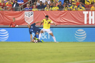 ABD Kolombiya 'ya karşı Raymond James Stadyumu' nda 11 Ekim 2018 'de.  