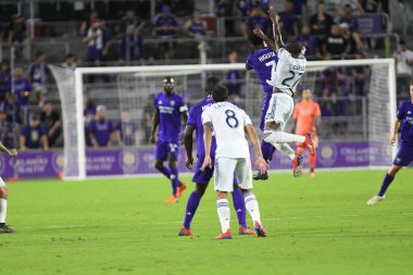 Orlando City 20 Şubat 2019 Çarşamba günü Orlando Fl 'daki Orlando City Stadyumu' nda New England 'a ev sahipliği yaptı. 