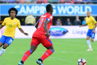 Brezilya, 8 Haziran 2016 tarihinde Orlando Florida 'daki Copa America Centenario' da Haiti ile karşılaştı..