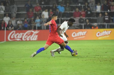 Amerikan Futbol Takımı 15 Kasım 2019 Cuma günü Orlando Florida 'daki Exploria Stadyumu' nda oynanan Concacaf Uluslar Ligi karşılaşmasında Kanada 'ya ev sahipliği yapmaktadır.