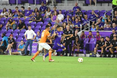 Orlando City SC, 22 Eylül 2018 'de Florida Exploria Stadyumu' nda Houston Dynamo 'yu ağırladı..
