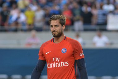Paris Saint-Germain, Tottenham Hotspur 'a karşı 22 Temmuz 2017' de Orlando Florida 'daki Citrus Bowl' da.   