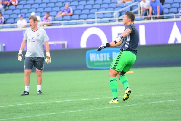 Orlando City, 24 Ağustos 2016 'da Orlando Florida' daki Kamp Dünyası Stadyumunda Toronto FC 'ye ev sahipliği yaptı..