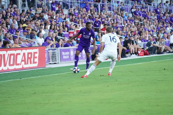 Orlando City Hostitel Galaxy Orlando City Stadium Orlando Florida Dne — Stock fotografie