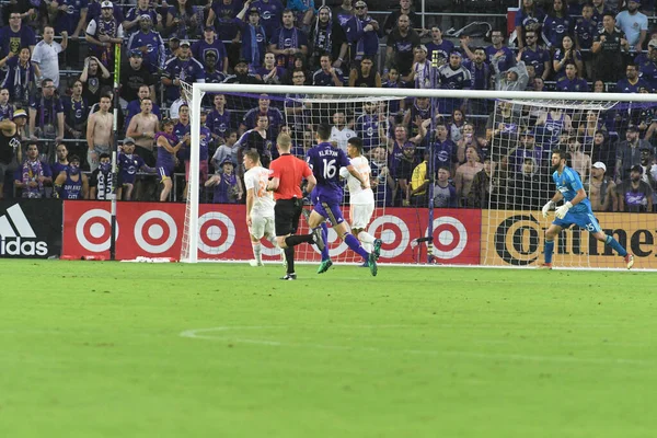 Orlando City Empfängt Juli 2017 Die Atlanta United Orlando City — Stockfoto