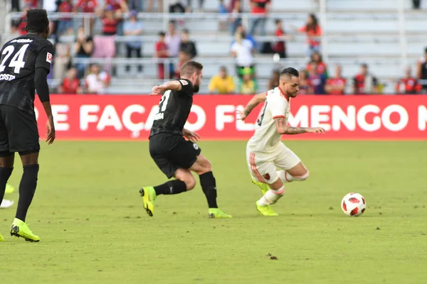 Flamengo Eintracht Frankfurt Orlando City Stadium Sábado Janeiro 2019 — Fotografia de Stock