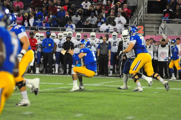 Georgia State Affronta San Jose State Durante Cure Bowl Camping — Foto Stock