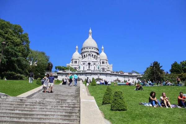 Den Vackra Staden Paris Frankrike Den Maj 2014 — Stockfoto