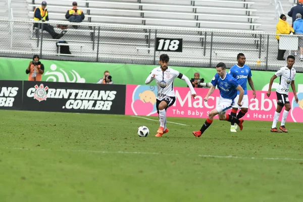 13 Ocak 2018 'de Orlando Florida' daki Spektrum Stadyumu 'nda düzenlenen Florida Kupası' nda Korucular Corinthianlara karşı..