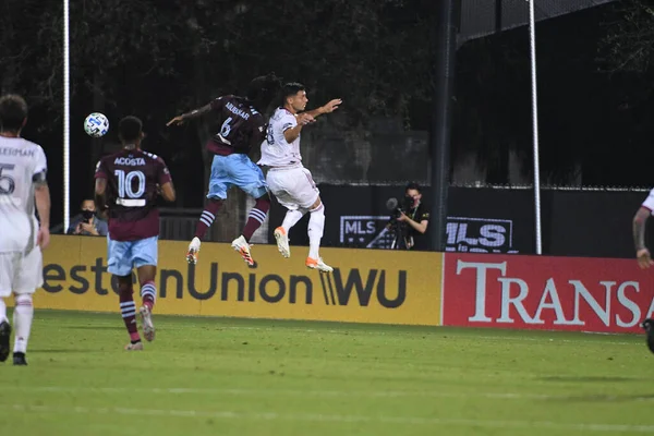 Real Salt Lake, 12 Temmuz 2020 'de Orlando Florida' da düzenlenen MLS Sırt Turnuvası sırasında Colorado Rapids ile karşı karşıya.