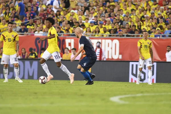 ABD Kolombiya 'ya karşı Raymond James Stadyumu' nda 11 Ekim 2018 'de.  