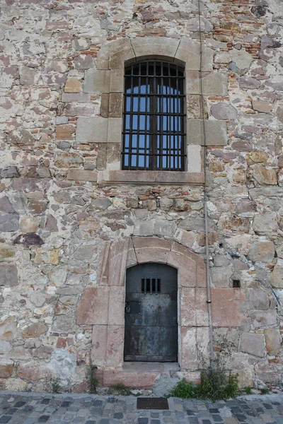 Veduta Delle Antiche Mura Della Fortezza — Foto Stock