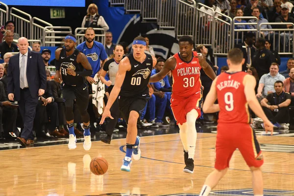 Orlando Magic Ospita Louisiana Pelicans All Amway Center Orlando Florida — Foto Stock