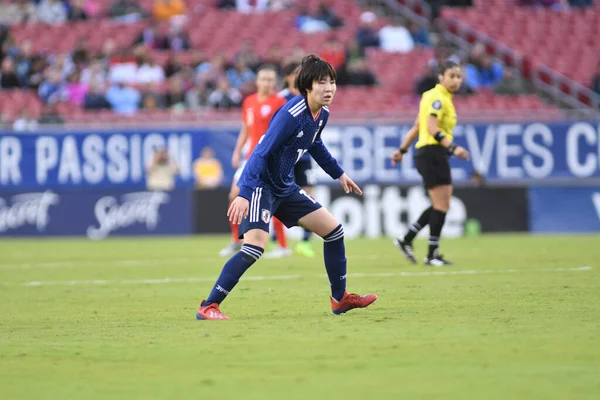 Japonsko Anglie Stadionu Raymond James Tampě Florida Března 2019 — Stock fotografie