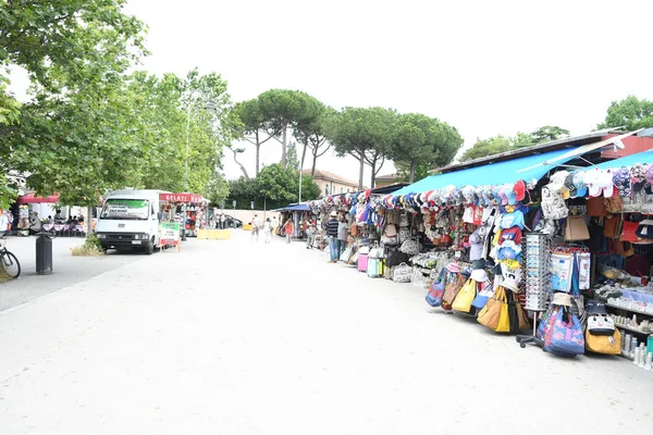 Vue Sur Marché Aux Souvenirs Local — Photo