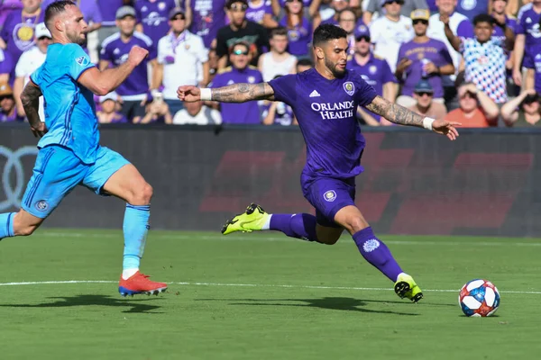 Orlando City Host New York City Orlando City Stadium Orlando — Fotografia de Stock