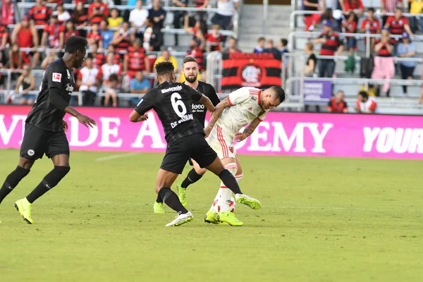 Flamengo Eintracht Frankfurt Orlando City Stadium Sábado Janeiro 2019 — Fotografia de Stock