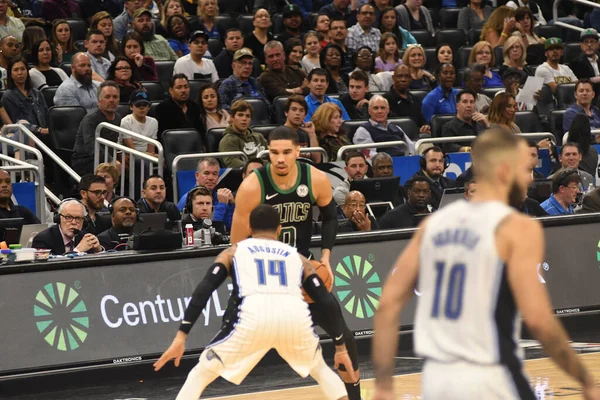 Orlando Magic Φιλοξενεί Τους Boston Celtics Στο Amway Stadium Σάββατο — Φωτογραφία Αρχείου