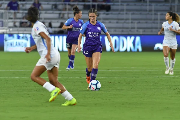 Orlando Pride 20 Temmuz 2019 tarihinde Florida Exploria Stadyumu 'nda Sky Blue FC' ye ev sahipliği yaptı..