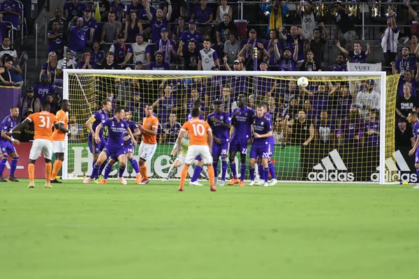 Orlando City SC, 22 Eylül 2018 'de Florida Exploria Stadyumu' nda Houston Dynamo 'yu ağırladı.. 